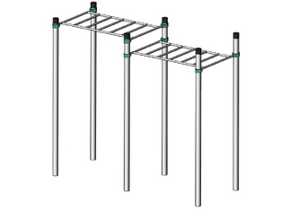 Рукоход классический двухуровневый